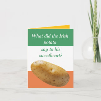 Tarjeta de felicitación "Día de San Patricio"