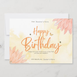 Tarjeta de felicitación digital de Personalizable 