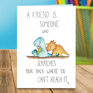 tarjeta de felicitación DINOSAUR FRIENDS de Nicole