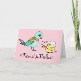 Tarjeta de felicitación divertida del día de madre
