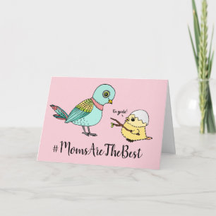 Tarjeta de felicitación divertida del día de madre