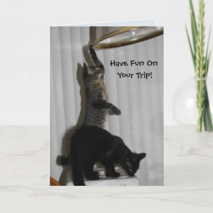 Tarjeta de felicitación "Divertido en tu viaje" pa