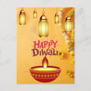 Tarjeta de felicitación Diwali - Festival de Deseo