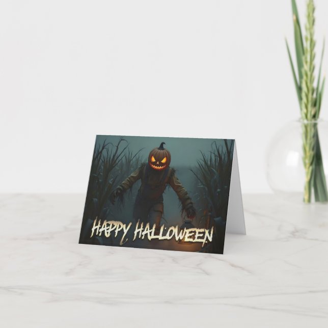 Tarjeta de felicitación doblada (Anverso)