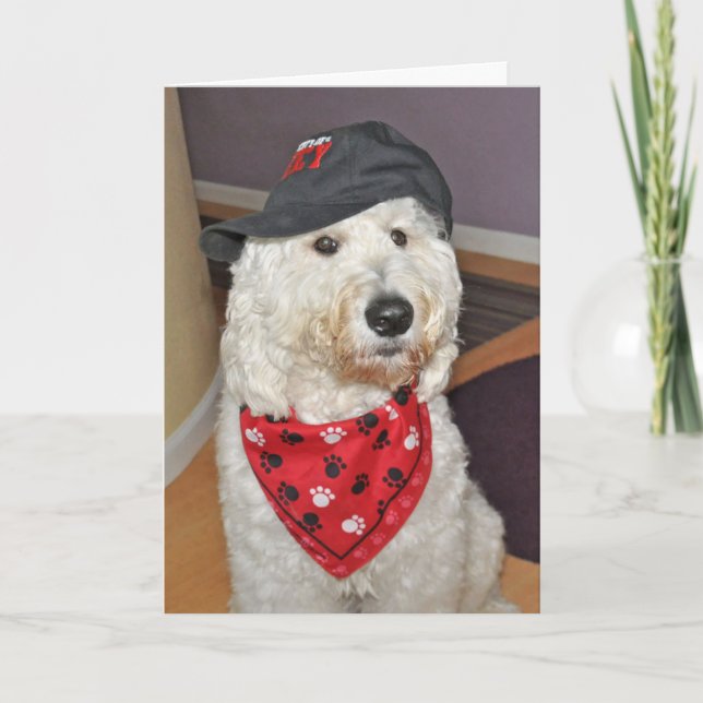 Tarjeta de felicitación doblada (Anverso)