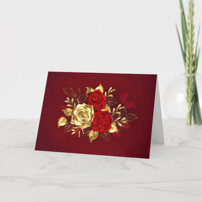 Tarjeta de Felicitación Doblada (Anverso)