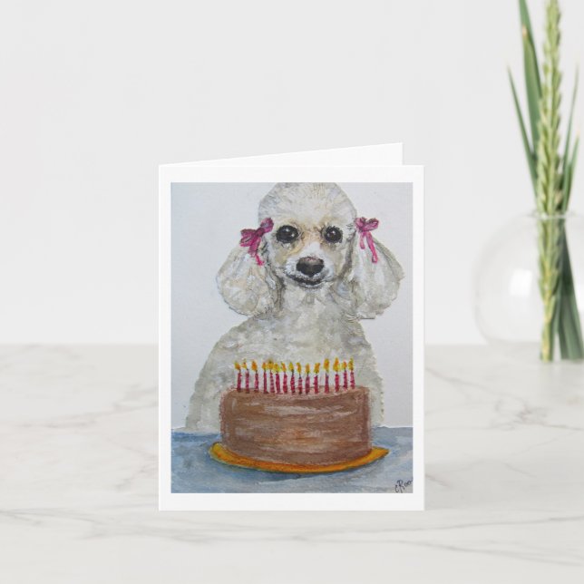 Tarjeta de felicitación doblada (Anverso)