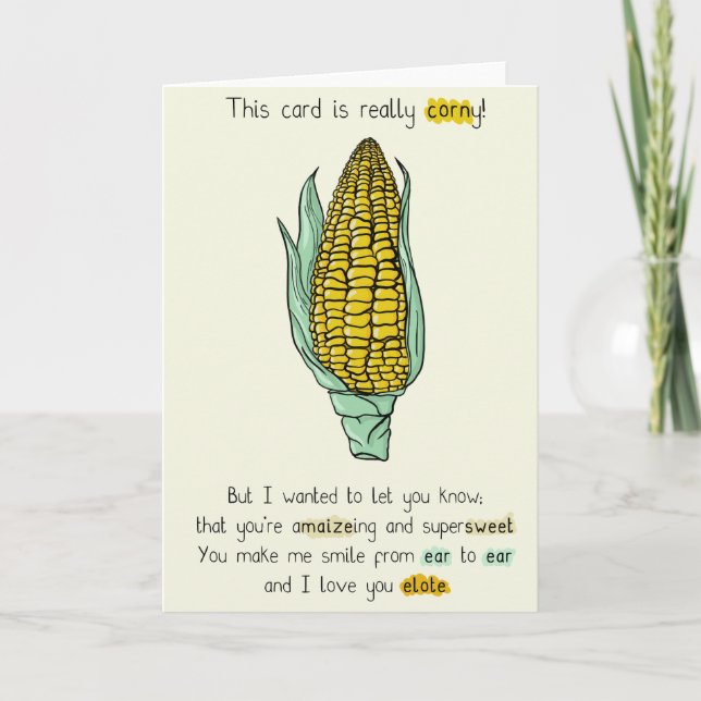 Tarjeta de felicitación doblada (Anverso)