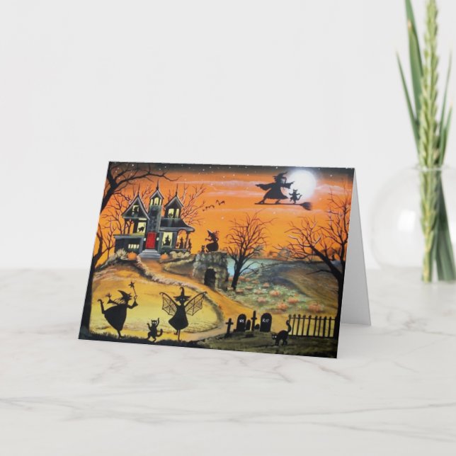 Tarjeta de felicitación doblada (Anverso)