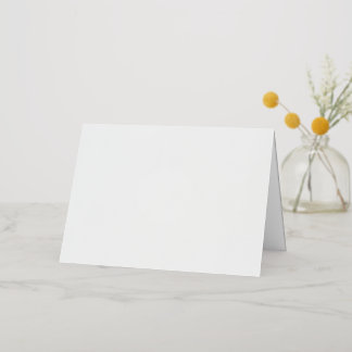 Tarjeta de felicitación doblada de 5 x 7 con lámin