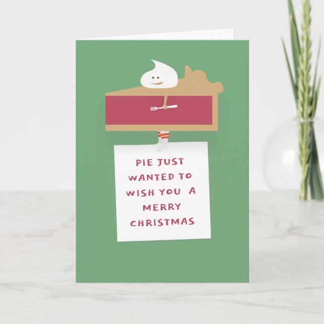 Tarjeta de felicitación doblada del tipo de pastel (Anverso)