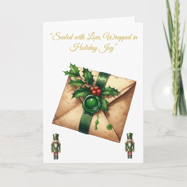 Tarjeta de felicitación doblada - Esplendor Victor (Anverso)