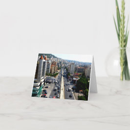 Tarjeta de felicitación doblada - Líbano