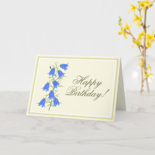 Tarjeta de felicitación doblada para cumpleaños Lo