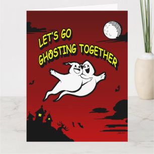 Tarjeta de felicitación doblada para San Valentín