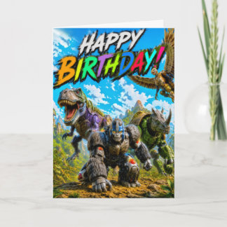 Tarjeta de felicitación doblada REINO DE LA ISLA D