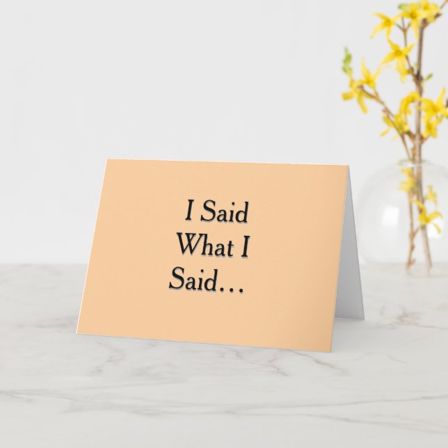 Tarjeta de Felicitación Doble (flor amarilla)