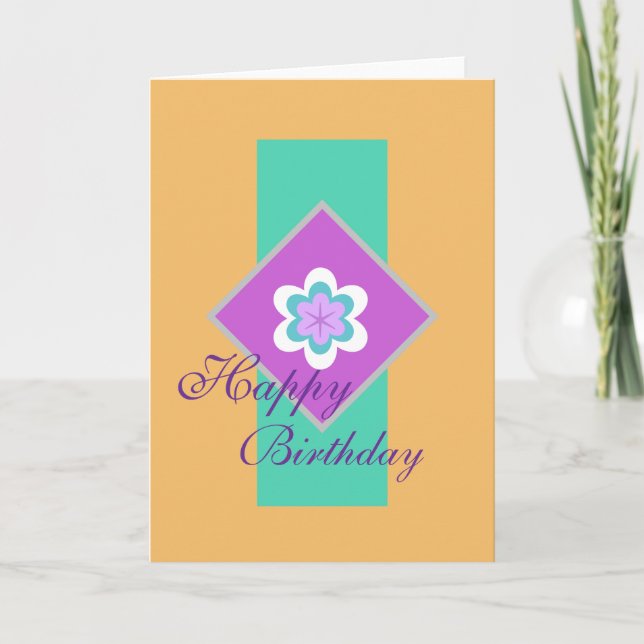 Tarjeta de Felicitación Doble (Anverso)