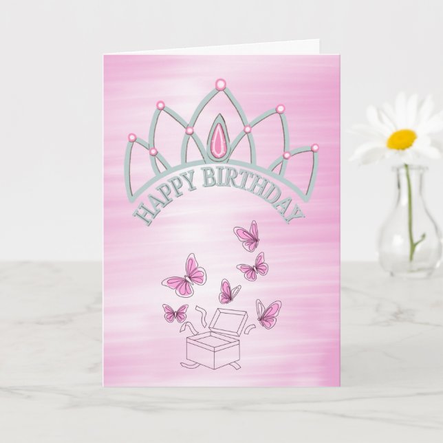 Tarjeta de Felicitación Doble (Planta pequeña)