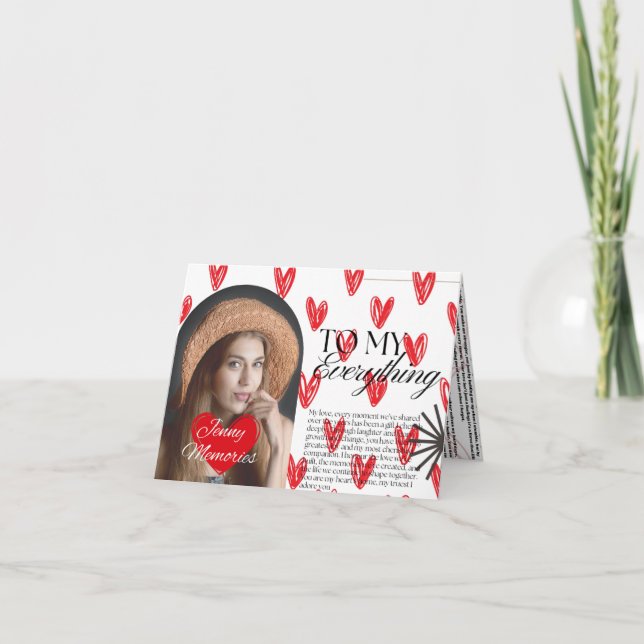 Tarjeta de Felicitación Doble (Anverso)