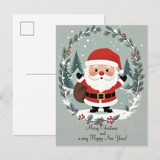 Tarjeta de Felicitación Doble (Anverso / Reverso)