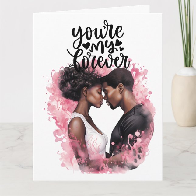 Tarjeta de Felicitación Doble con Amor (Anverso)