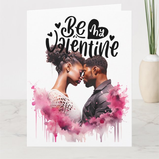 Tarjeta de Felicitación Doble de Amor (Anverso)