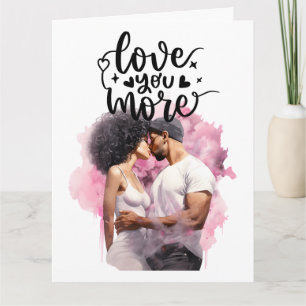 Tarjeta de Felicitación Doble de Amor