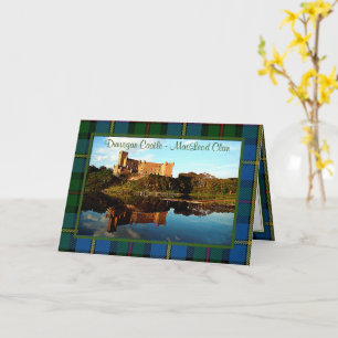 Tarjeta de Felicitación Doble del Clan MacLeod Cas