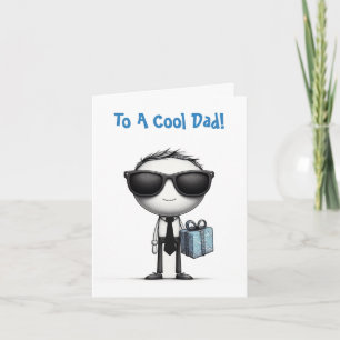 Tarjeta de Felicitación Doble-Día del Padre-Papa G