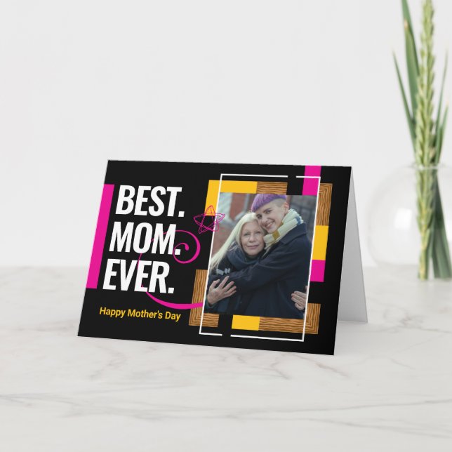 Tarjeta de Felicitación Doble Impresa de 5" x 7" (Anverso)