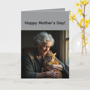 Tarjeta de Felicitación Doble para el Día de la Ma