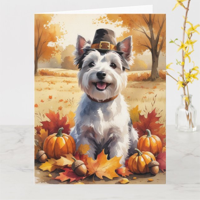 Tarjeta de Felicitación Dobleada (flor amarilla)