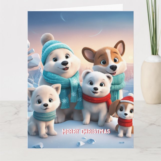 Tarjeta de Felicitación Dobleada (Anverso)