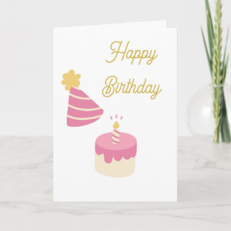Tarjeta de Felicitación Dobleada