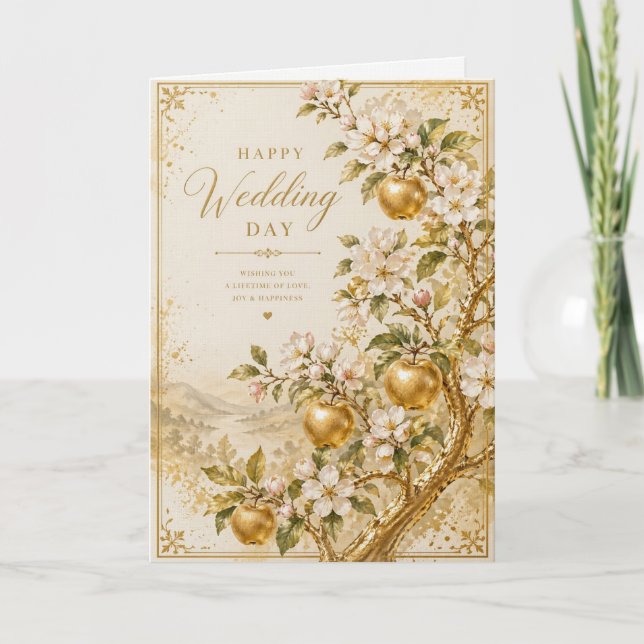 Tarjeta de Felicitación Dobleada (Anverso)