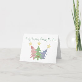 Tarjeta de Felicitación Dobleada