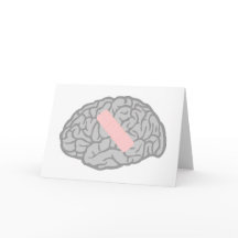 Tarjeta de felicitación Dolor de Cerebro