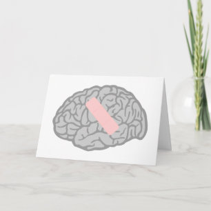 Tarjeta de felicitación Dolor de Cerebro