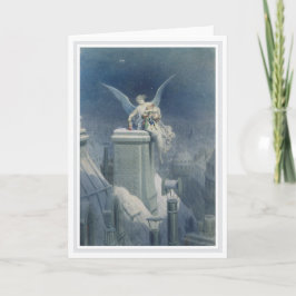 Tarjeta de felicitación Dore Angel