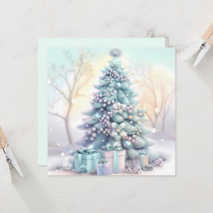 Tarjeta de felicitación Dreamy Christmas Tree
