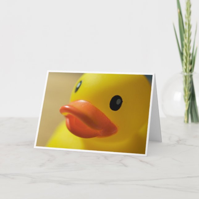Tarjeta de felicitación Ducky (Anverso)