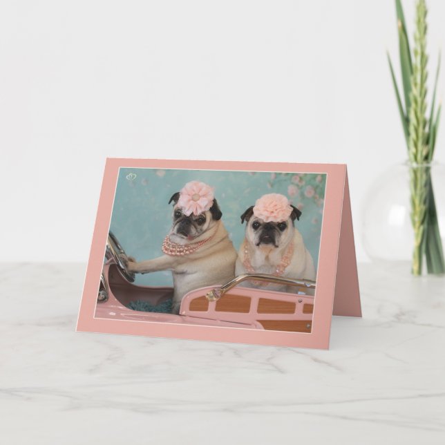 Tarjeta de felicitación dulce del día de madre del (Anverso)