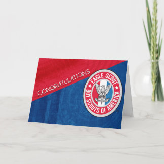 Tarjeta de felicitación Eagle Scout