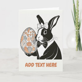 Tarjeta de felicitación Easter Bunny