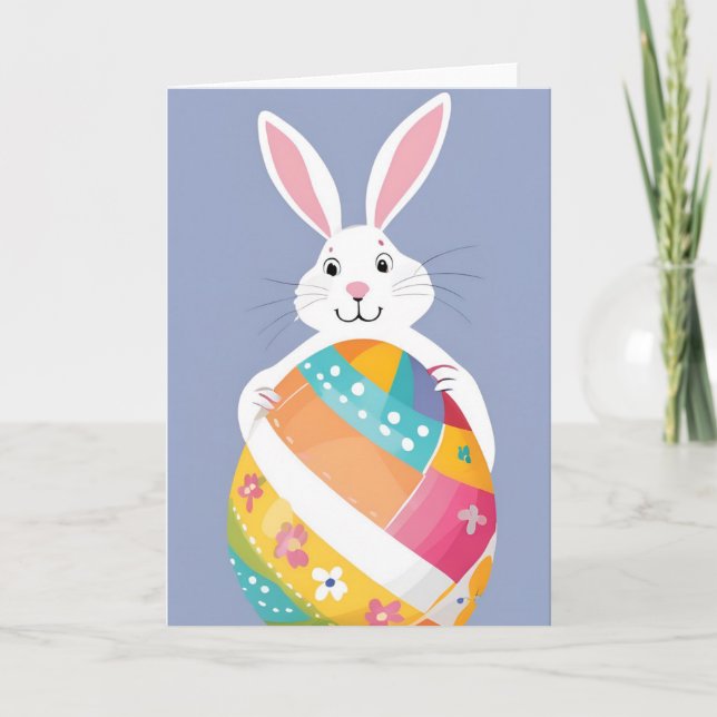 Tarjeta de felicitación Easter Bunny (Anverso)