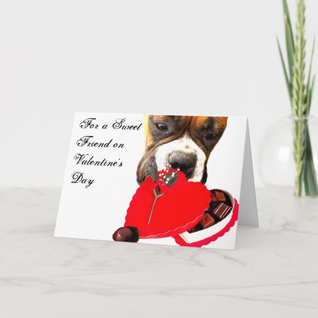 tarjeta de felicitación el día de San Valentín Box (Anverso)