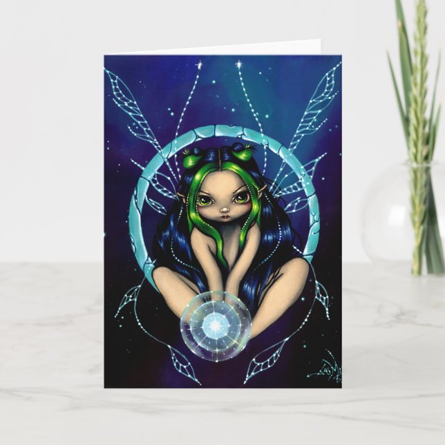 Tarjeta de felicitación "El niño estrella" (Anverso)