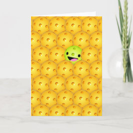 Tarjeta de Felicitación - El Pickleball Me Hace Fe