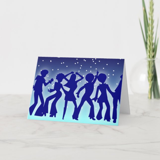 Tarjeta de felicitación Electric Slide (Anverso)